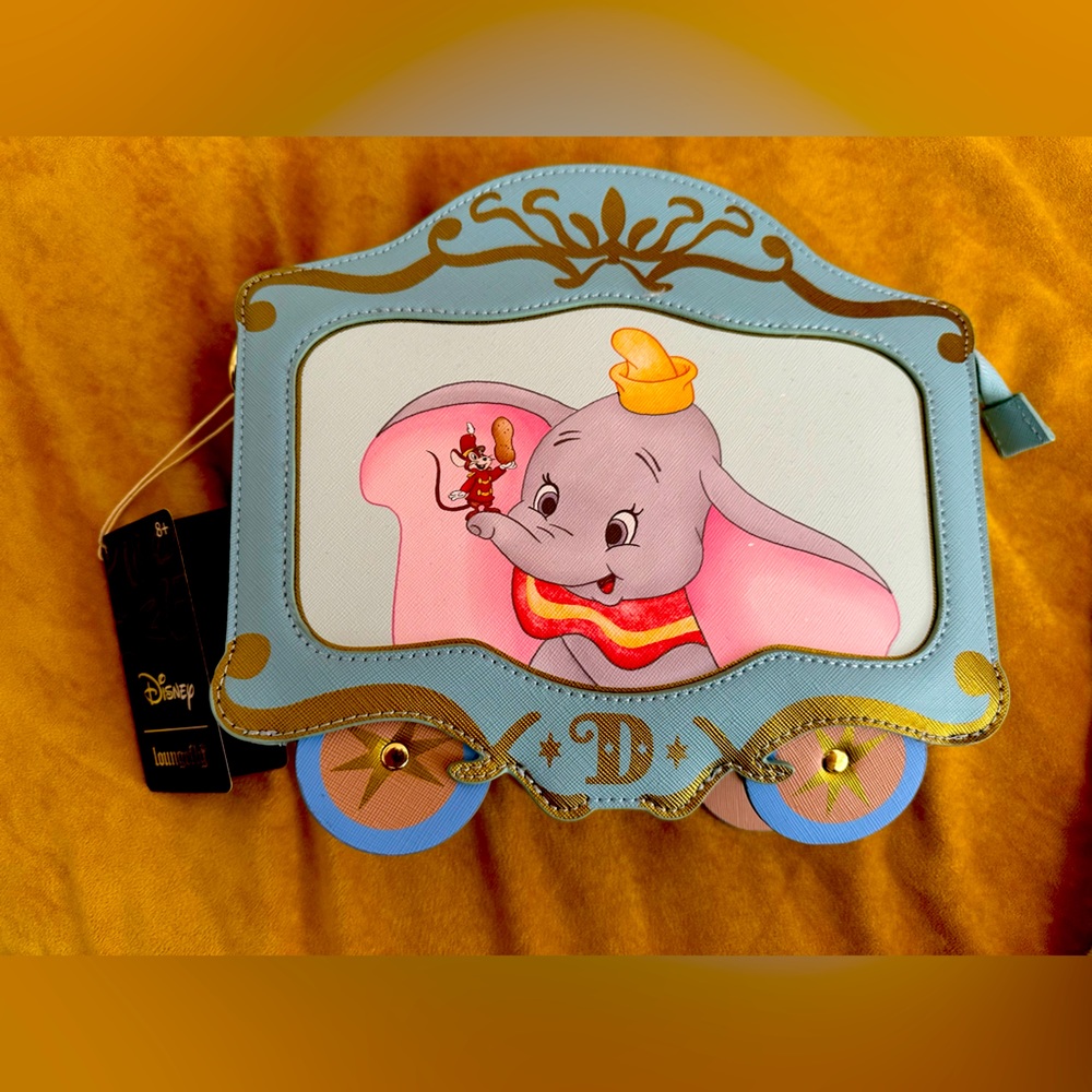 Loungefly Dumbo Train Car Purse.